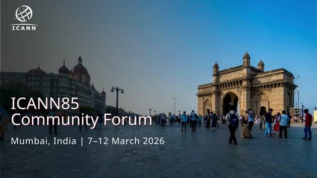 ICANN85-Jio World Convention Center, Mumbai